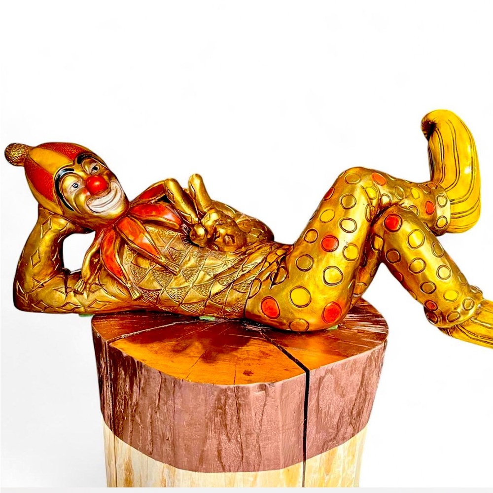 1970’s Clown Statue